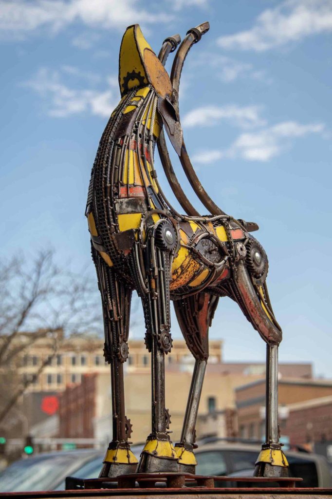 055-Riverdale_V Riverdale Sculpture SculptureWalk Sioux Falls